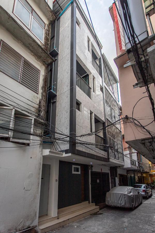 P4 Silom Large 2beds full kitchen WIFI 4-6pax Lägenhet Bangkok Exteriör bild