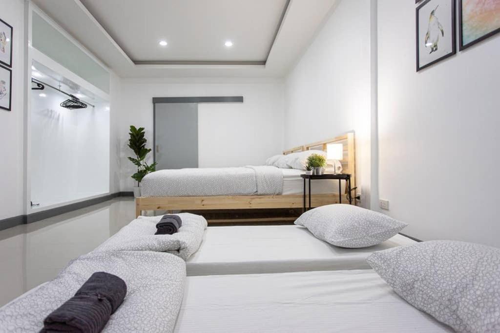 P4 Silom Large 2beds full kitchen WIFI 4-6pax Lägenhet Bangkok Exteriör bild